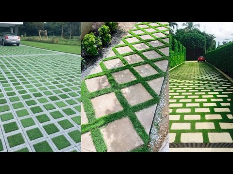 Grass paver block ideas, grass paver block design ideas for your garden ...