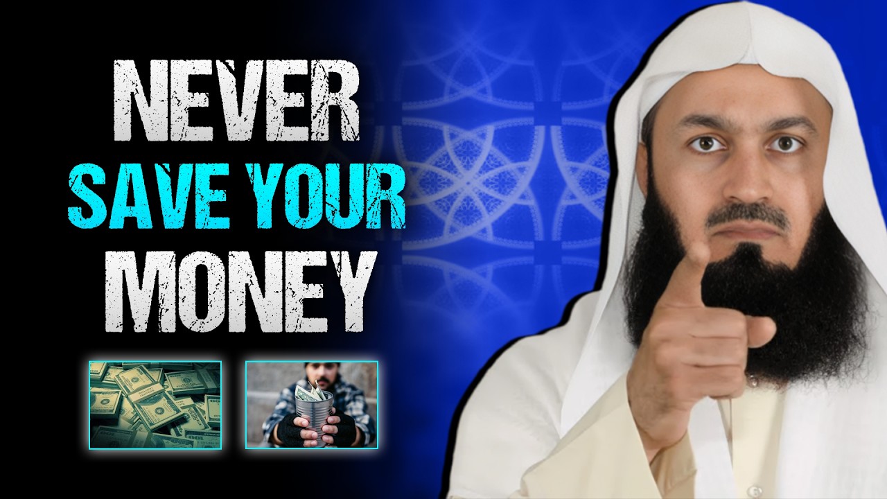 5 Things You Must Do With Your Money Before You Save It | Mufti Menk