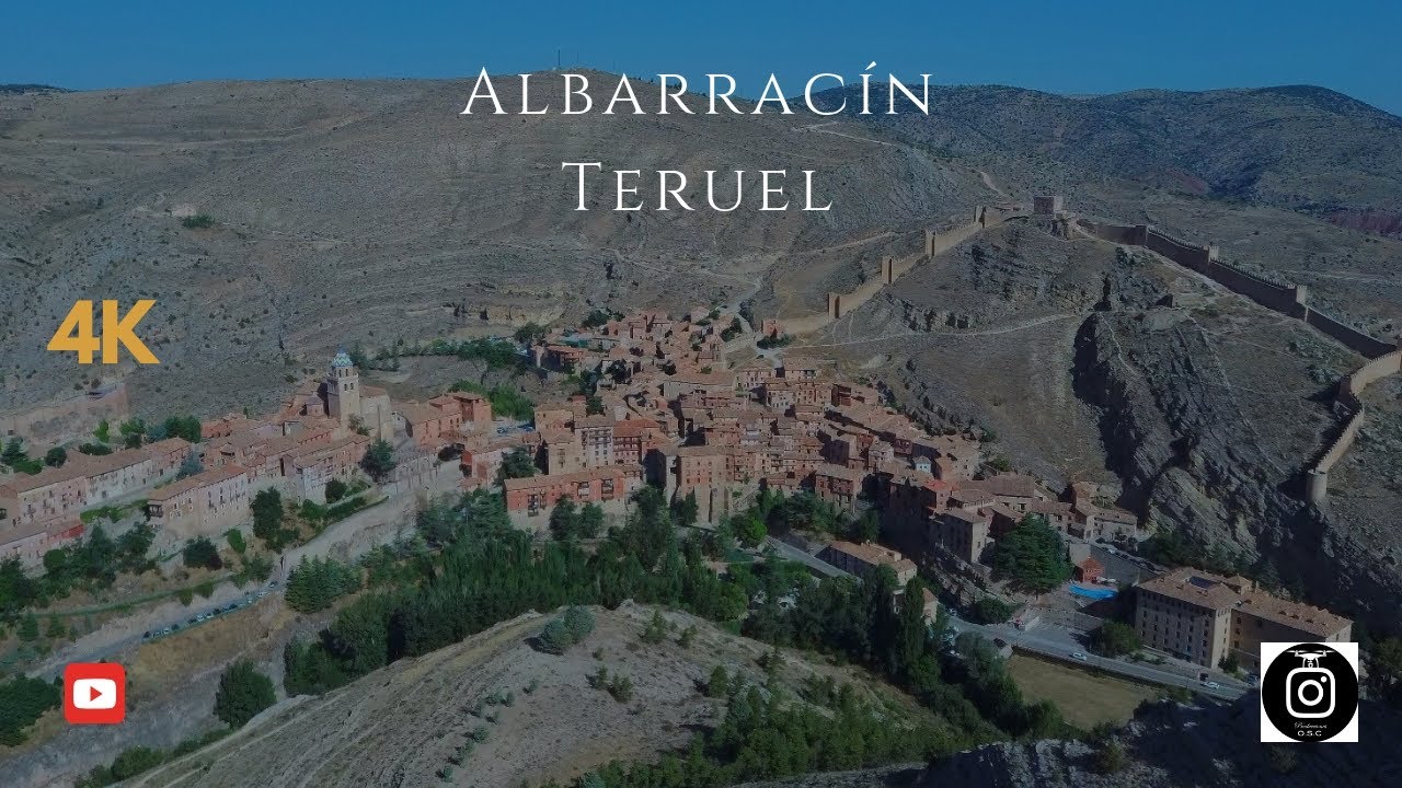 Pueblo de  Albarracín-Teruel 4K