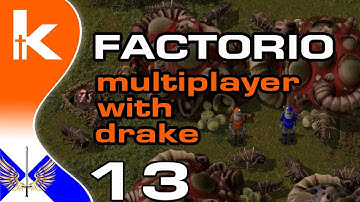 Factorio 0.16 Multiplayer | Belts and Biters with Drake | Ep 13