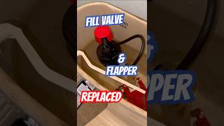 How To Replace A Fill Valve, Flapper & Supply Tube For A Toilet #plumbing #diy #toiletrepair