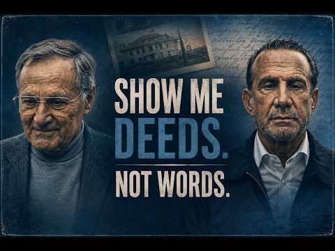 Show Me Deeds, Not Words" — My Father's Last Lesson