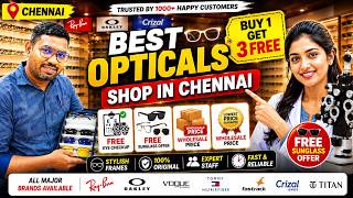 1 கண்ணாடி வாங்கினா 3 FREE! 🔥 Free Eye Checkup at Shiva Opticals Chennai (rider machine Vlogs)