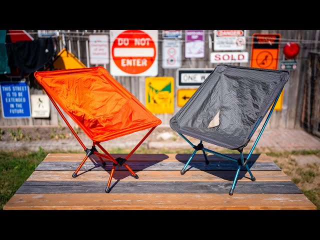 The Best Chair For Backpacking: Rei Flexlite Air VS Helinox Chair