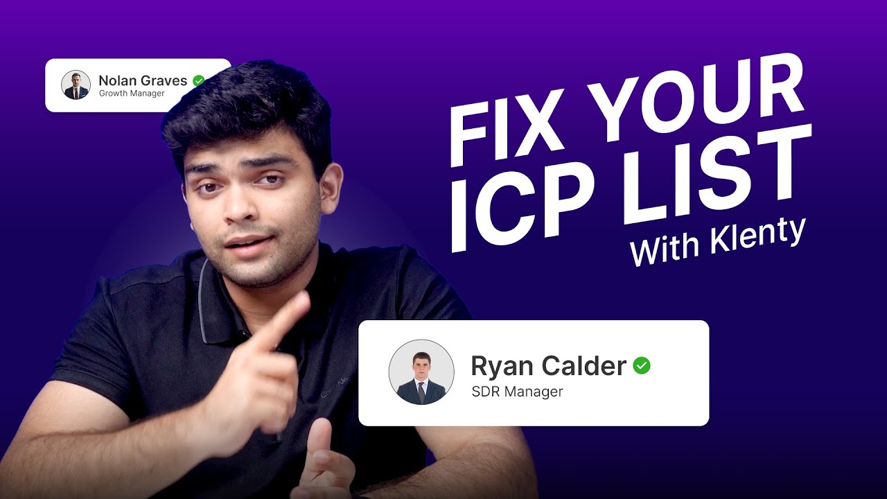 Are You Really Reaching Your ICP? Fix ICP Targeting With Klenty AI