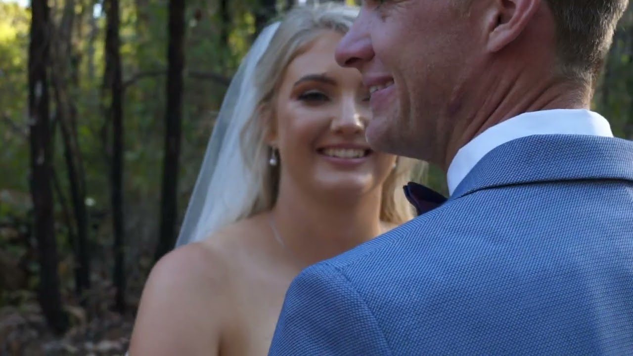Kayla & Tim wedding film still
