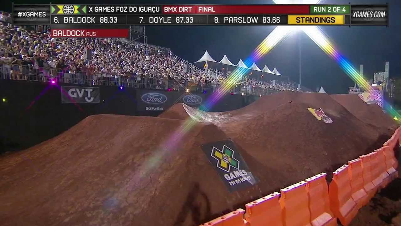 Kyle Baldock wins GOLD in BMX Dirt