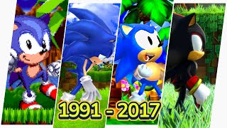 The Evolution of Green Hill Zone in Sonic Games