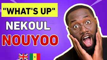 🔴Jang anglais ci wolof [ ndeketé WHAT
