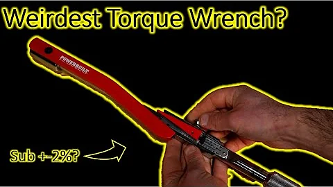 Weirdest Torque Wrench?,  Actually Sub +-2%? POWERBUILT