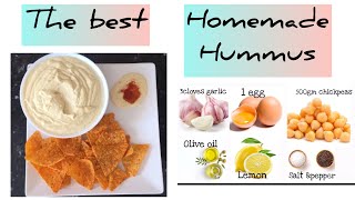 The best homemade creamy hummus(better than store made 100%)