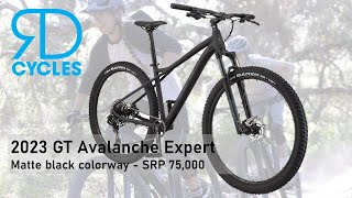 2023 GT Avalanche Expert matte black