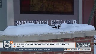 $2.1 million approved for projects on UWL campus