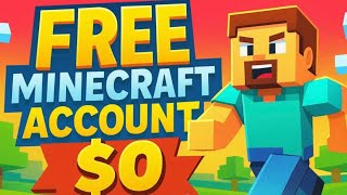 How To Get A Free Minecraft Premium Account Java Edition, Full Access, 2025