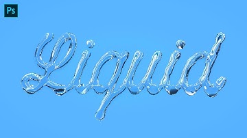 Liquid Lettering Tutorial | Adobe Photoshop