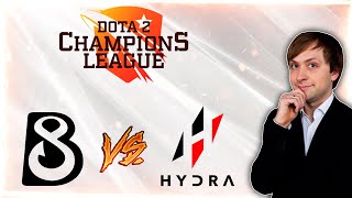НС смотрит игру B8 vs Hydra | Dota 2 Champions League 2021 Season 5