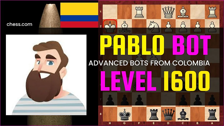 How Beating Pablo Bot Level 1600 - Colombia Chess Bots