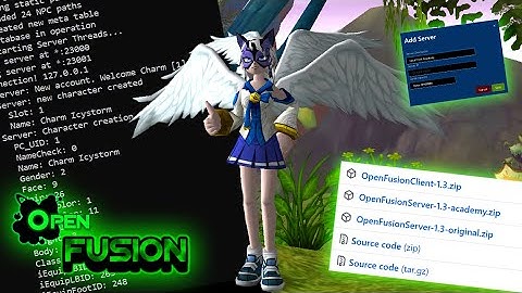 How to Create a Local Host/Local Server in OpenFusion (FusionFall)