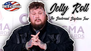 Jelly Roll Is Hitting The Road For His 44 City "The Backroad Baptism Tour"