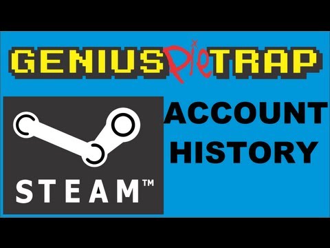 How to view your Steam Account History