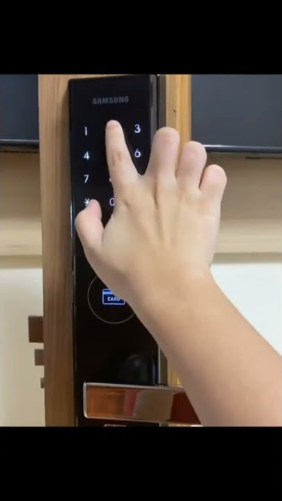 Samsung door lock SHS-H505 | best smart locks #shorts