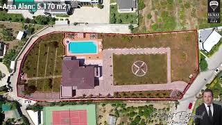 Narlıdere Sahilevleri’nde Tam Müstakil Ultra Lüks 7+1 Yüzme Havuzlu Villa