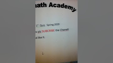 BNK  603 ,1st Quiz spring. 2020