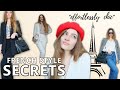 How to look EFFORTLESSLY CHIC Parisian style: French fashion secrets! | Edukale