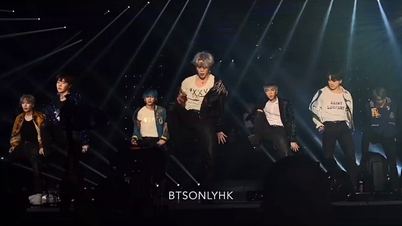 190324 쩔어, 고민보다 GO, 피 땀 눈물(Half) BTS(방탄소년단) Love Yourself Tour in Hong Kong Fancam