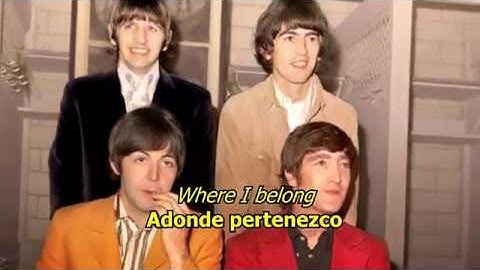 Fixing a hole - The Beatles (LYRICS/LETRA) [Original]