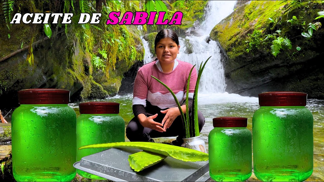 ¿Cómo Hacer ACEITE DE ALOE VERA Casero para Piel y Cabello? NATHALIA