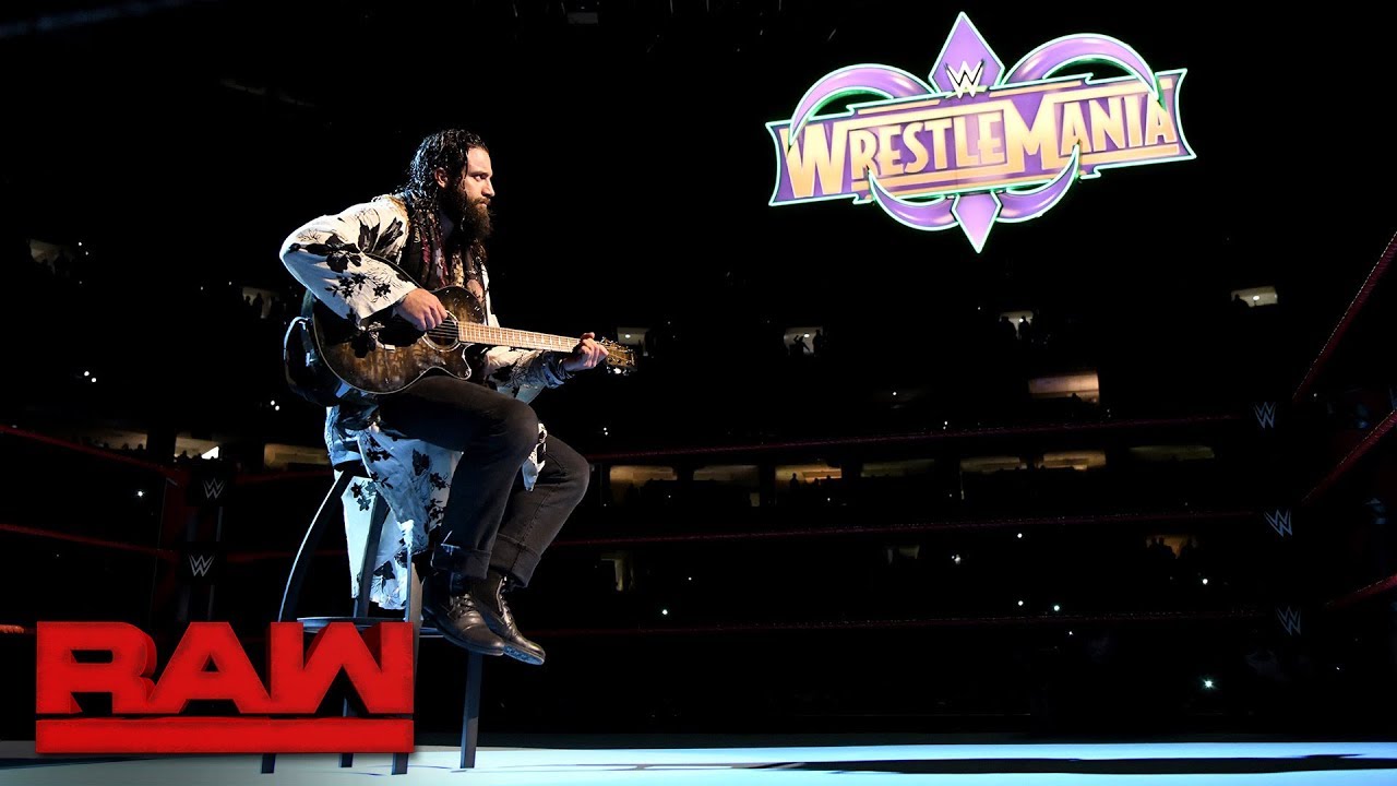 Elias dedicates a new song to &quot;Woken&quot; Matt Hardy: Raw, Jan. 29, 2018