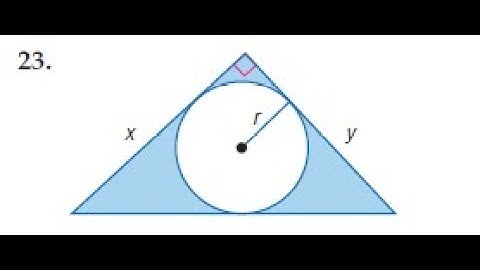 Write a polynomial to represent the area of each the shaded region of the triangle and circle.