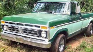 The Green Truck  1974 Ford F250
