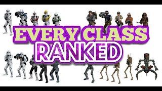 All Classic Battlefront Classes Ranked From Worst to Best