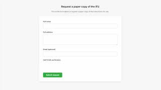 Scan and Care — How to Request a Paper Copy of the IFU