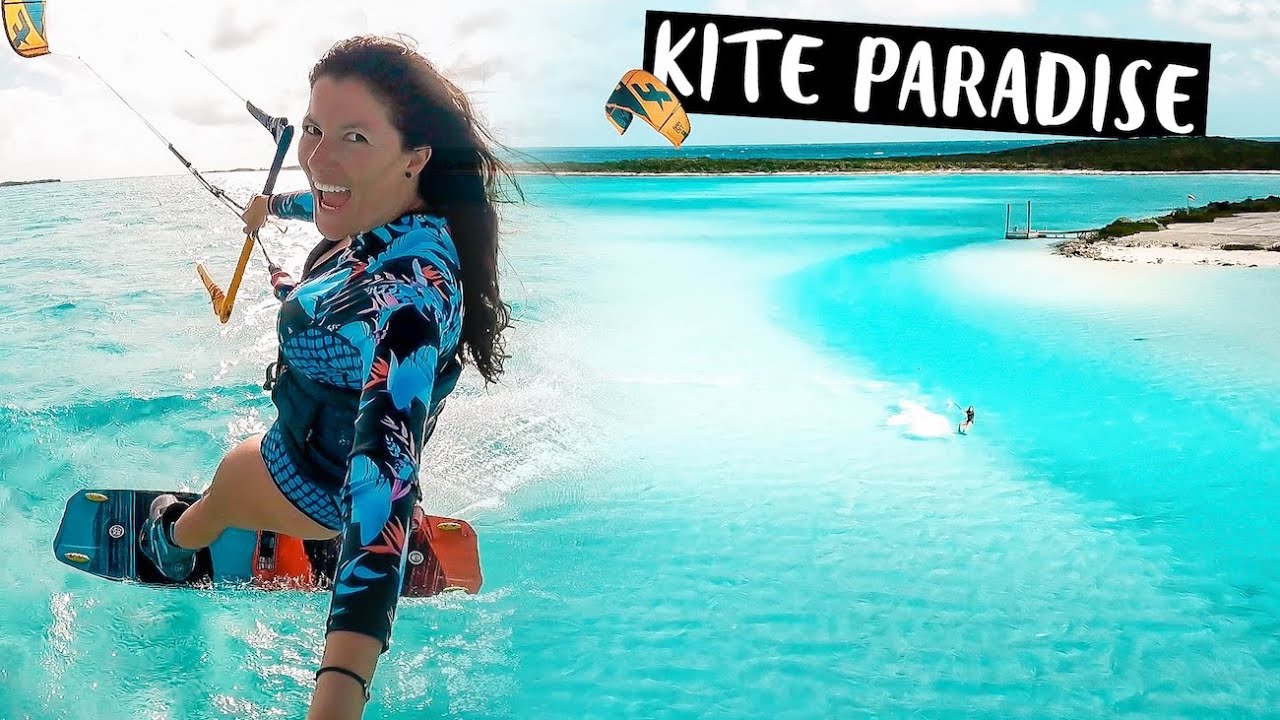 KITEBOARDING IS AWESOME | Sailing Catamaran To A Tropical Island