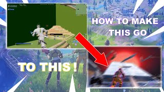 How To Make A Greenscreen Edit In Fortnite For Freebuilds, 1V1 Clips Etc.