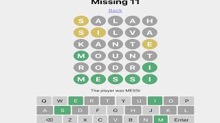 ASMR Wordle Football Edition! | Keyboard Sounds screenshot 3