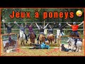 Cours jeux  poneys  chutes  171020  cso landreau