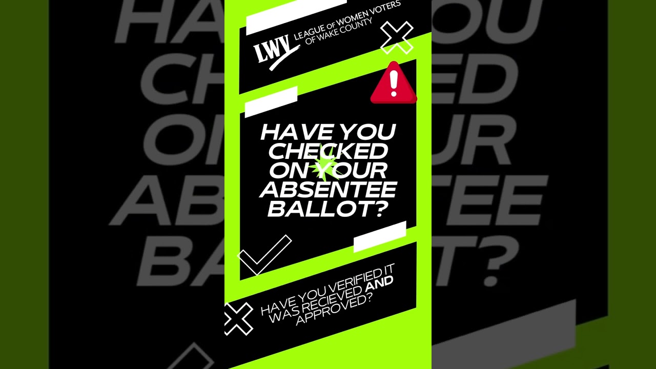 It's 4 p.m. on Election Day, do you know where your absentee ballot is?