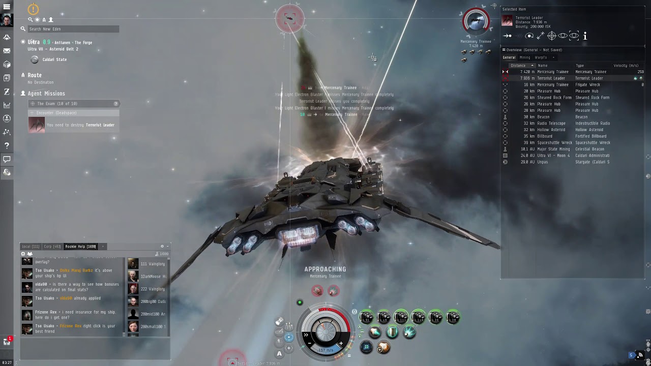 Eve Online Career Agent Advanced Military The Exam (10 of 10