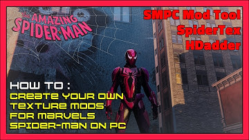 Marvels Spider-Man How to create texture mods #spiderman #marvelspiderman #marvel #modded #modding