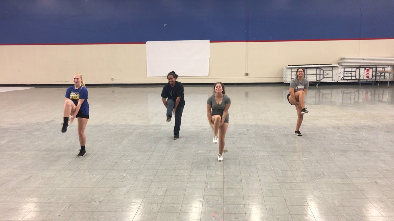 Cheer Halftime Dance Practice - YouTube