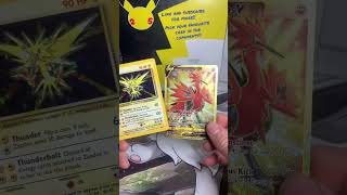 Zapdos! #smallyoutuber #pokemon #pokémon #pokemoncards #tcg #shorts #youtubeshorts #cards #vintage