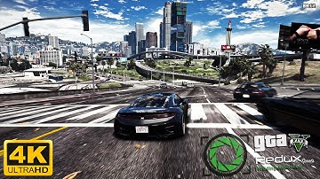 GTA 5 | ULTRA SETTING | 4K - REALISM GRAPHICS | REDUX 1.10 MOD | Reshade |