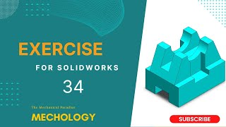 Famous SolidWorks Exercise-34 | SolidWorks Tutorial- 34 Wealth