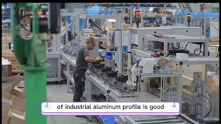 Characteristics of industrial aluminum profiles