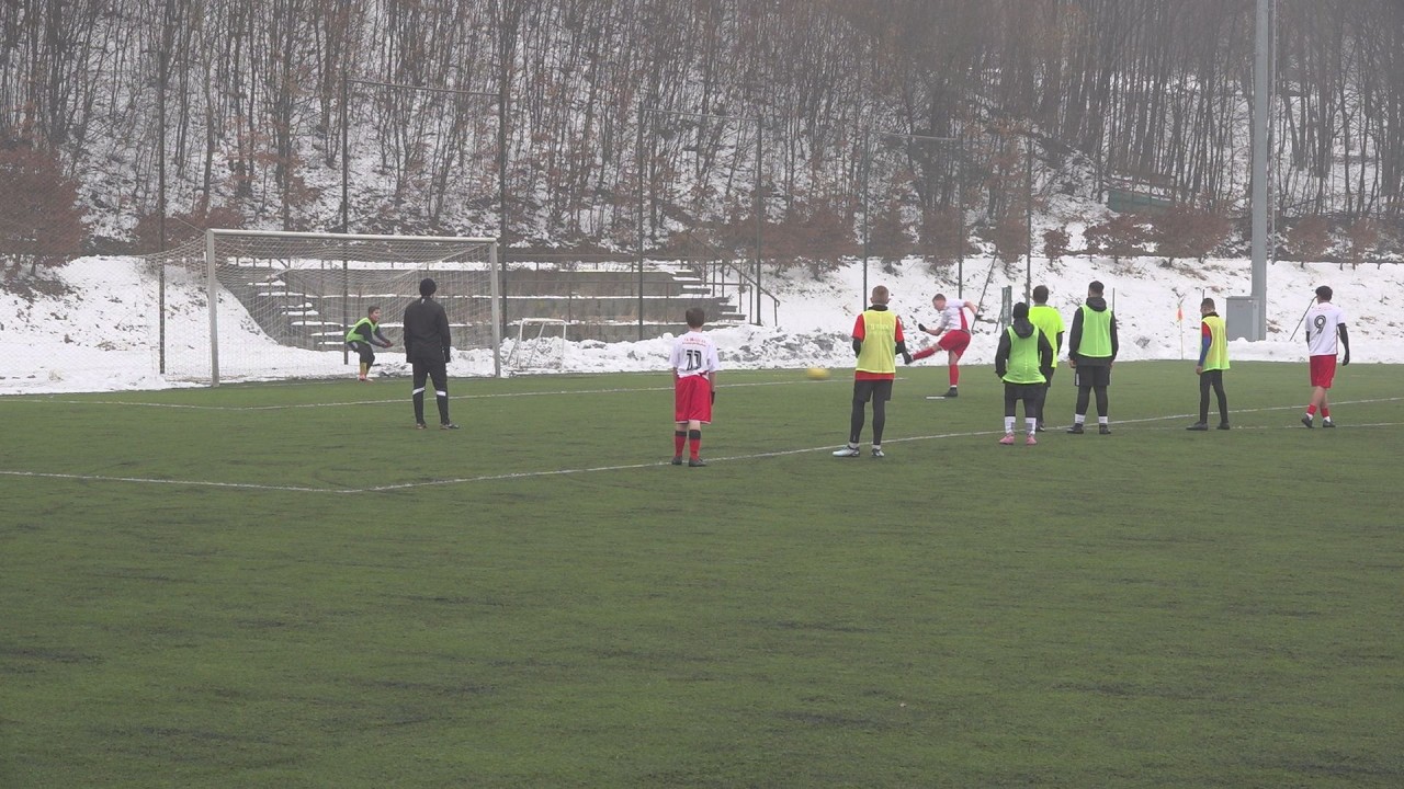 Zimná príprava hráčov U15 FK Bradlan Brezová