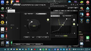 regulate system performance with MSI Command Center